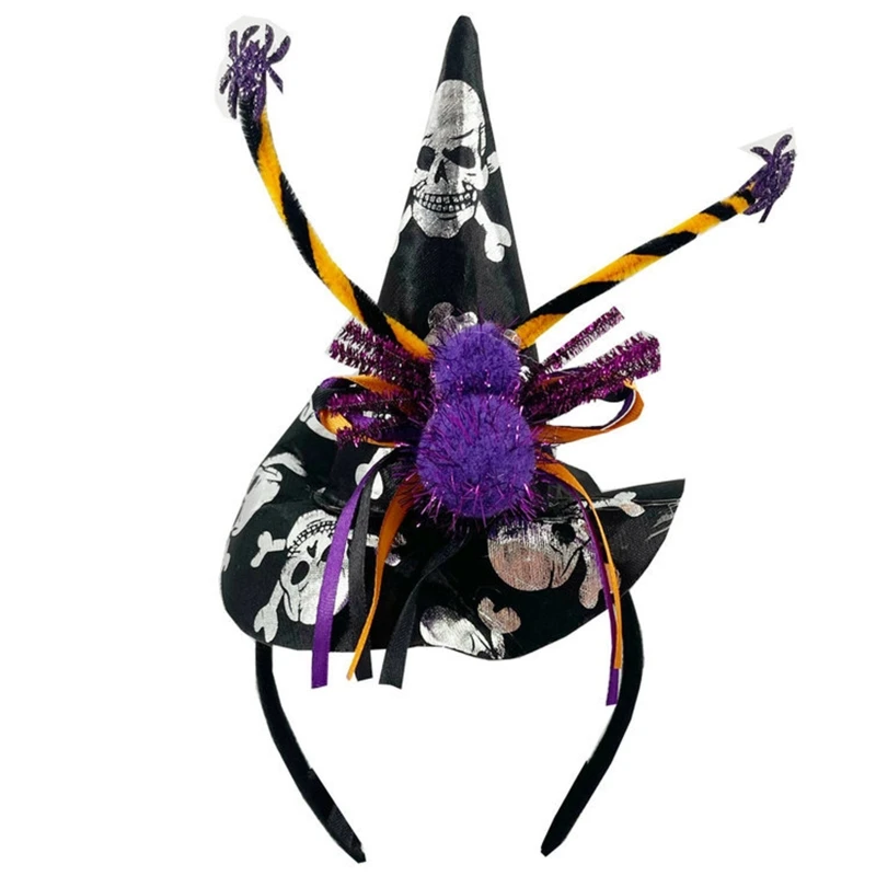 

Witch Hat Headband Witch Hat Headpiece Halloween Party Fashion Hairband