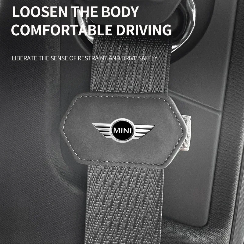 Модный автомобильный Стайлинг ограничитель ремня безопасности зажим для MINI Cooper