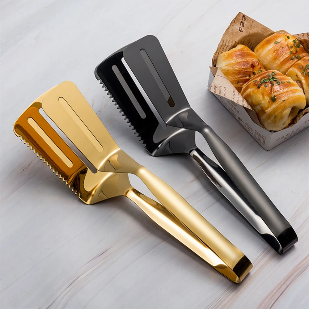 Кухонные щипцы из нержавеющей стали лопатка для стеков зажим хлеба салата