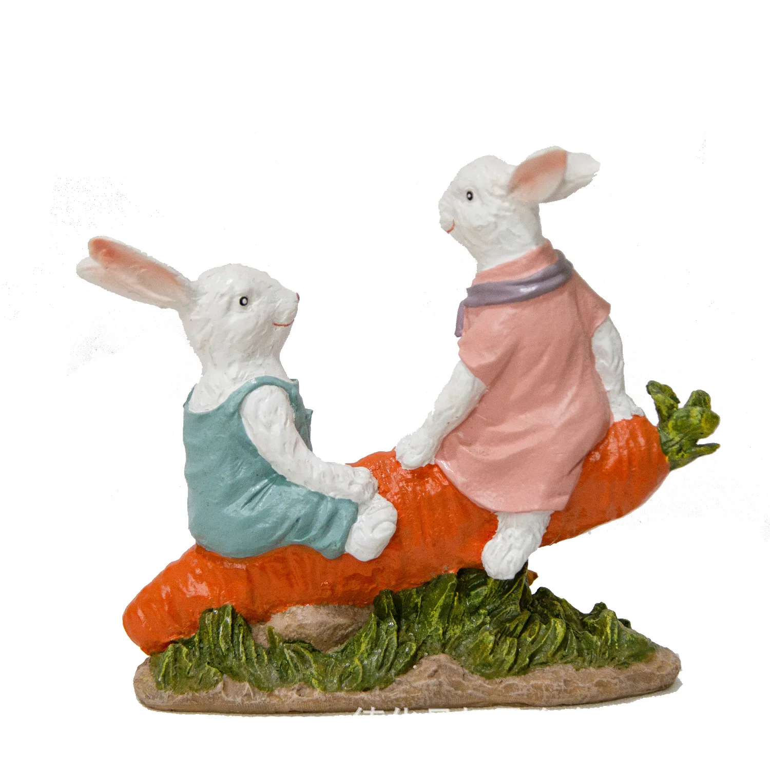 

Garden Cartoon Bunny Outdoor Garden Statue Decoration Garden Resin Crafts Lawn Decoration