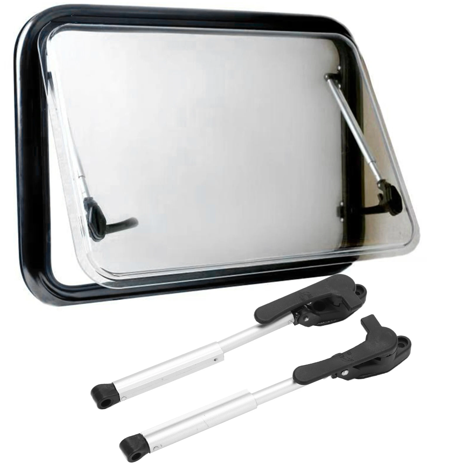 

Опорная планка из алюминиевого сплава для автодома для окон, 2 шт. 180-230 мм Опорный стержень для окна автофургона Телескопическая стойка для окисления подъемная стойка