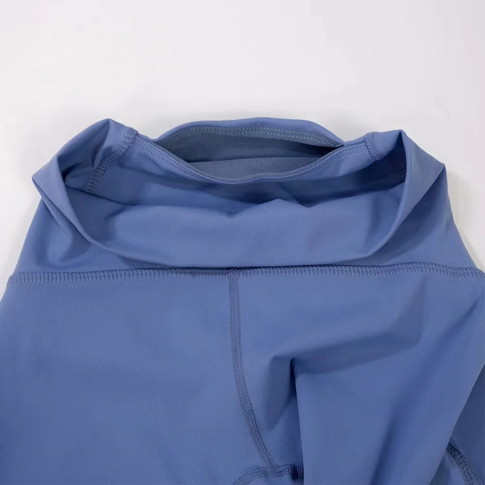 LuLu Running Street Summer Women Yoga Shorts Naked Feel Leggings High Waist Sports Fitness Workout Seam Gym Female Short Pants