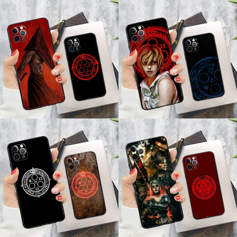 Чехол для телефона Halo of the Sun Silent Hill iPhone 15 14 13 12 11 16 Pro Max Plus Mini 7 8 X XS XR