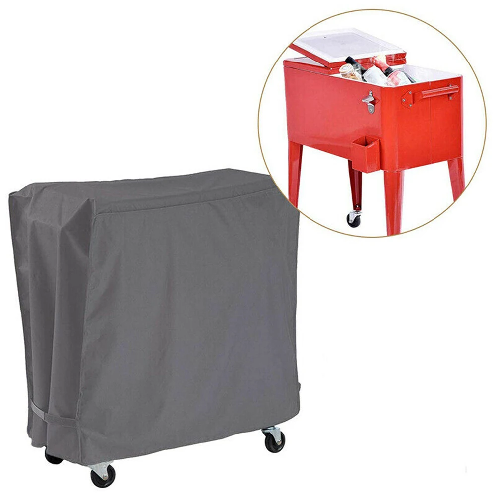 Cart Cover With Uv Coating-fits 80 Quart Rolling Coolers For Indoor Outdoor 86*48*79cm High Quality Cooler Cover