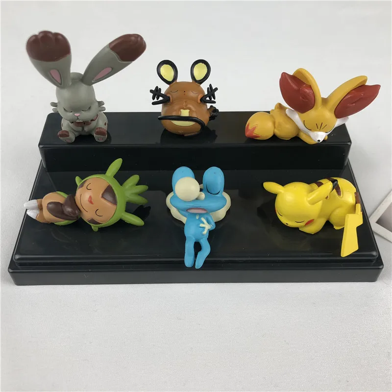 Экшн-фигурки Pokemon Kawaii глухая коробка Pikachu игрушки мистическая аниме фигурка