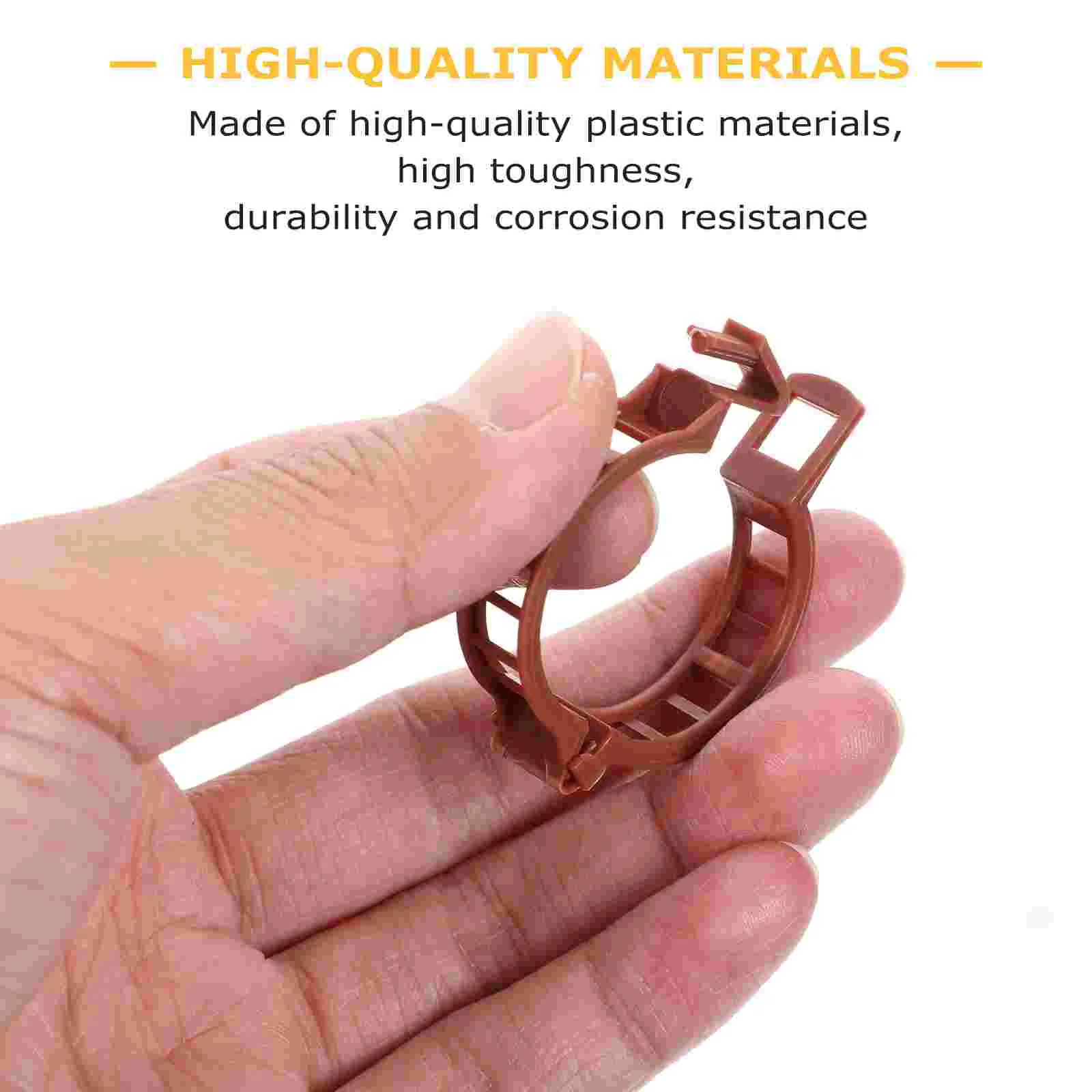 100 шт. цветы ветки поддержка шпагата зажимы для растений садовые овощей