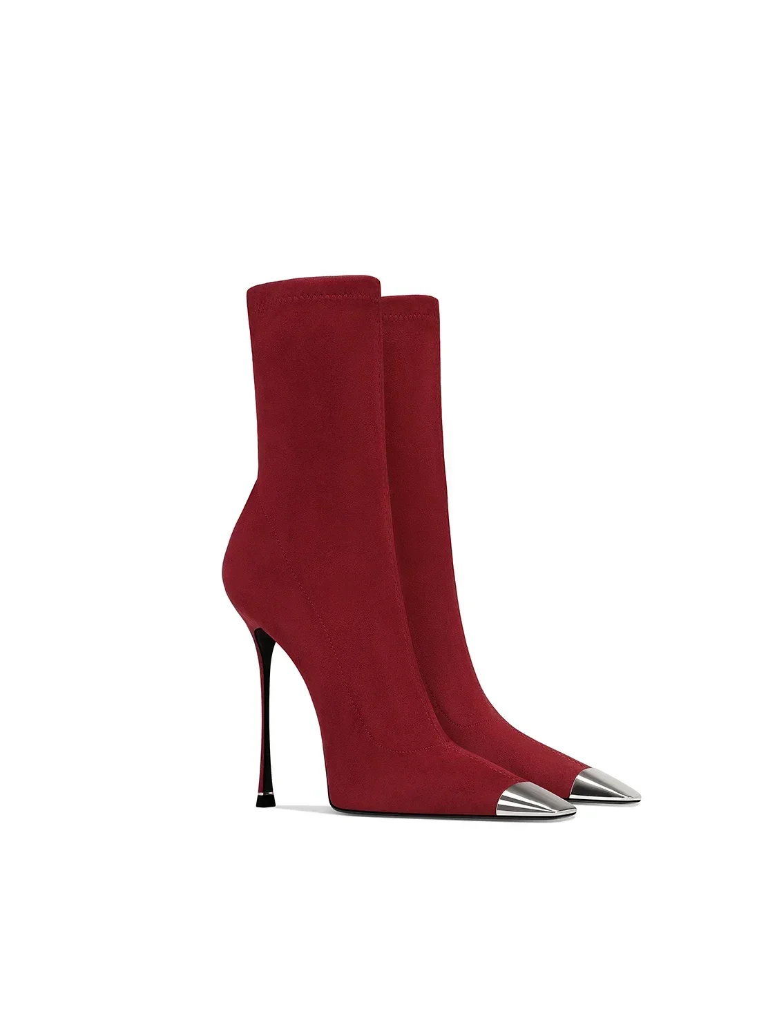 Осень-зима 2022 новые женские формальные кожаные ботинки винно-красного цвета на