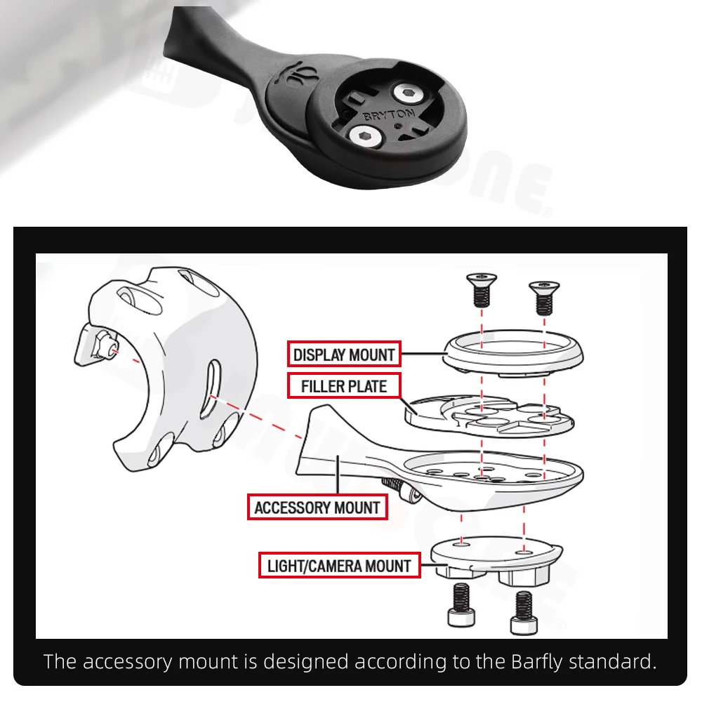 Держатель велосипедный для видеокамер Gopro SL7 SL6 Venge