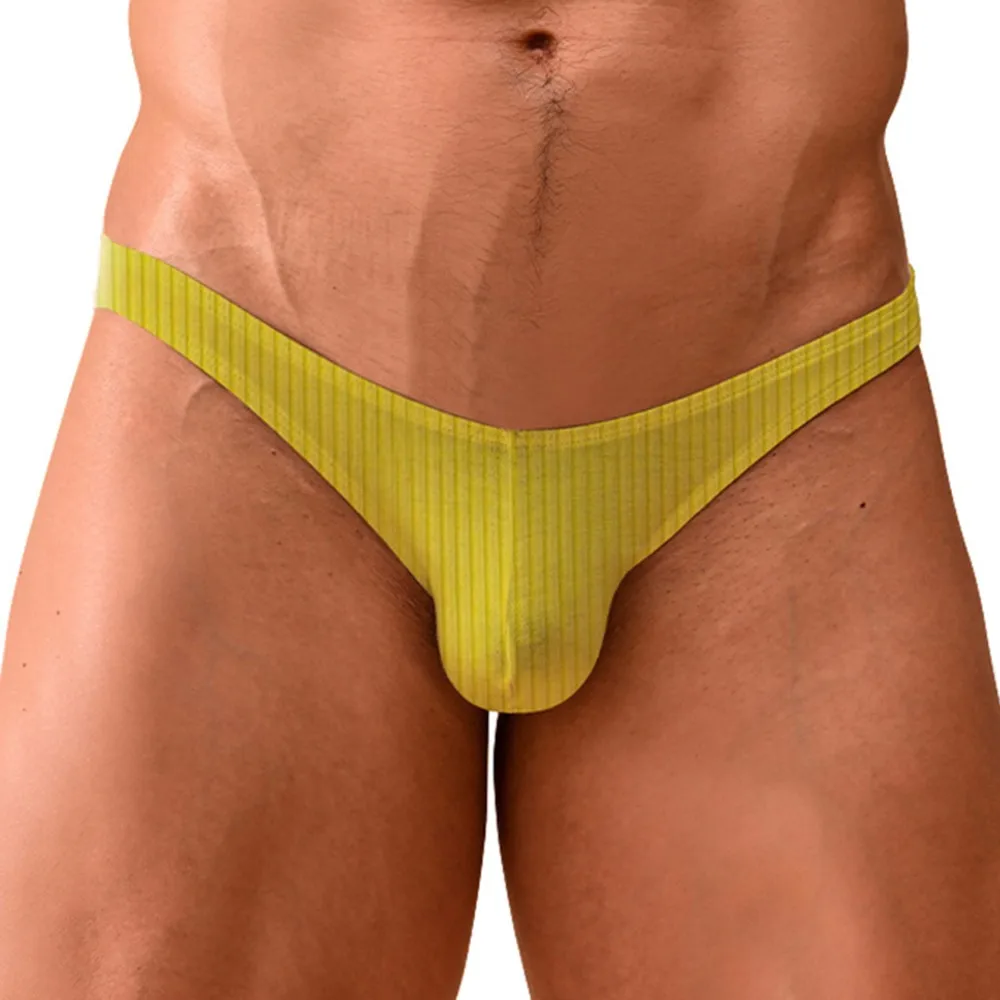 

Sexy Underpants Tangas Thongs Bikini Underwear Lingerie Men M~2XL Panties Pocket Screw Breathable Briefs Convex