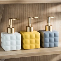 ceramics lotion bottle bathroom accessories handwashing manual fluid soap dispenser press the liquid container travel bottles
