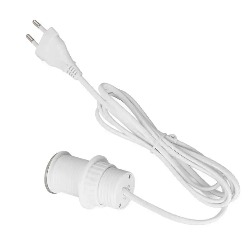 

USB Desktop Power Grommet 5V/2A Recessed 2 USB Power Ports Power Grommet with Swivel Dust Cover for Sofa EU Plug 100‑240V