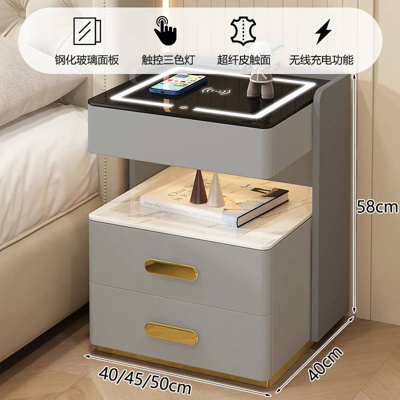 Современные деревянные тумбочки скандинавские мобильные роскошные креативные