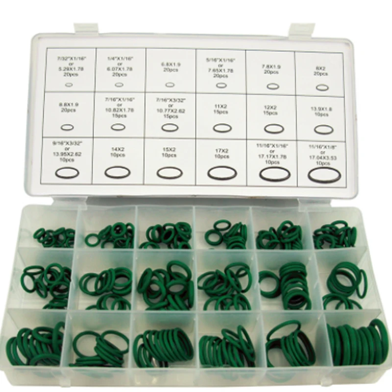 Seal O-ring Kit 18 Sizes With Plastic Box
