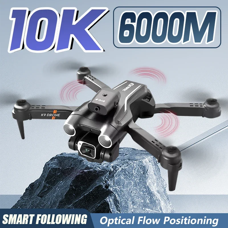 

K9 Pro Drone 6000m 10k High-Definition Camera Obstacle Avoidance Optical Flow Positioning Remote Control Quadcopter Toy Vs Z908