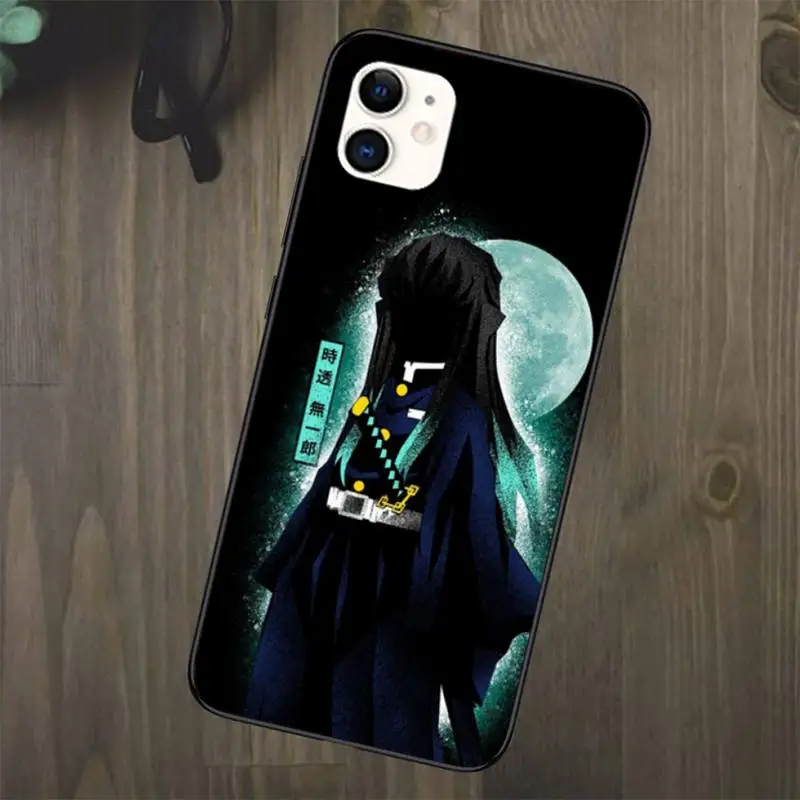 Чехол для телефона с аниме рассекающим демонов iphone 12 13 Mini SE 2020 5 5S 6 6S Plus 7 8 X XR XS 11 Pro