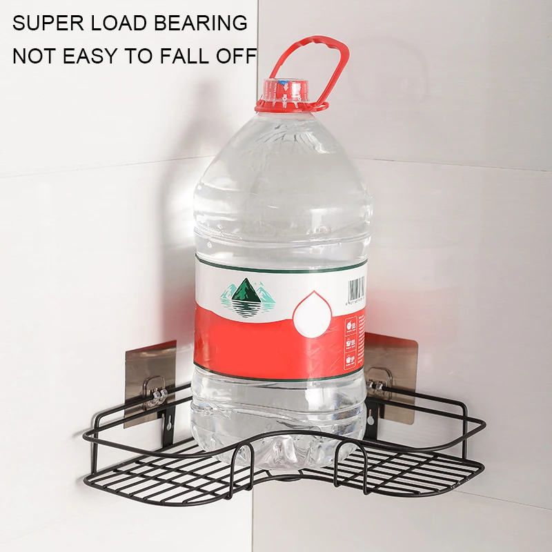 1 шт. настенный держатель на присоске для хранения шампуня |