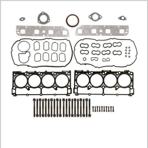 

Fits 03-08 Chrysler Dodge Jeep 5.7L HEMI OHV Head Gasket Set Bolts VIN 2 D H