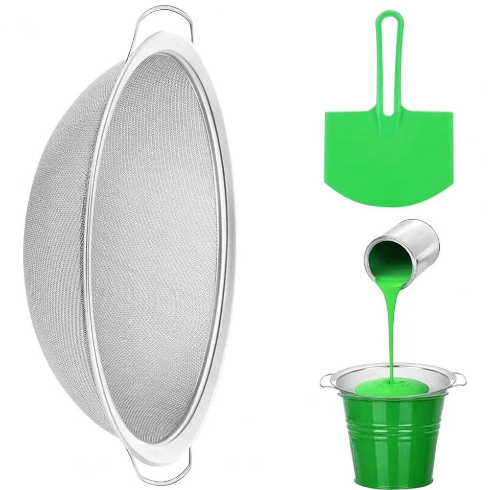 

Fine Mesh Paint Strainer High-quality Stainless Steel Water Based Paint Filter Mesh Fine Mesh Strainer for Corrosion Resistant
