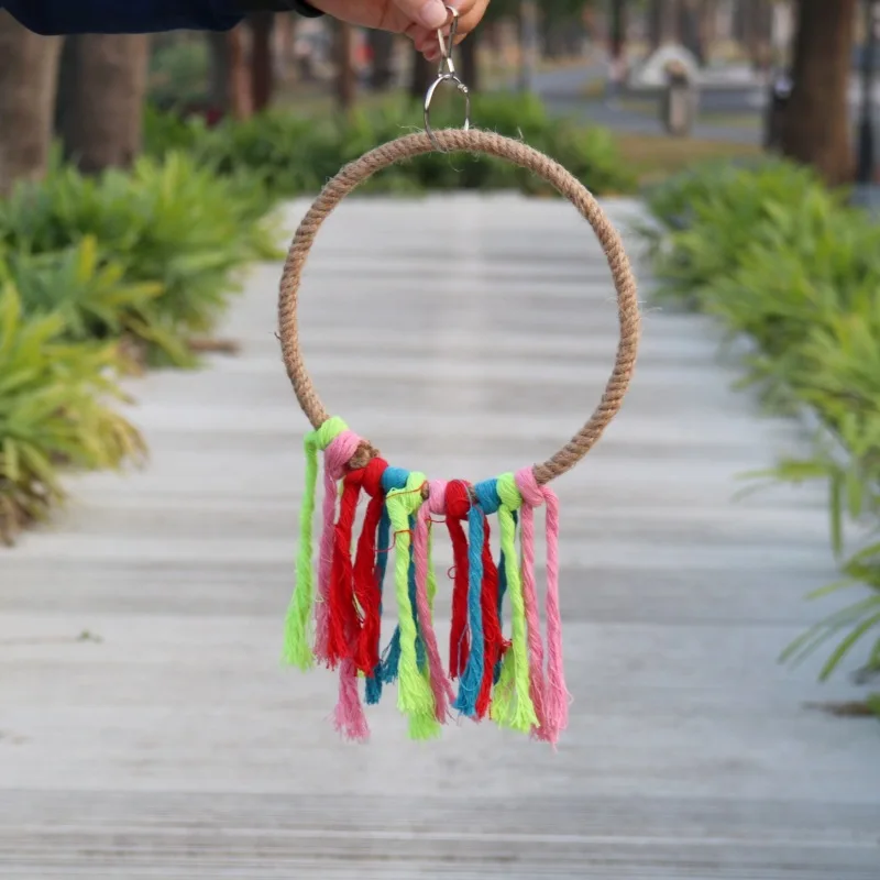 Животные Птица Попугай искусственное кольцо искусственная окунь подвесная