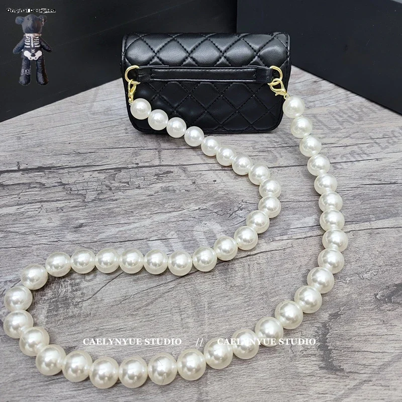 40-130 см жемчужный ремешок для сумки цепочки на плечо сменный кошелек своими