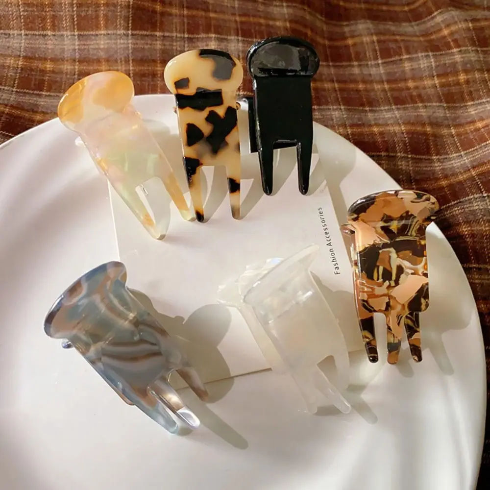 Элегантная многоцветная заколка для волос с уксусной кислотой корейский стиль