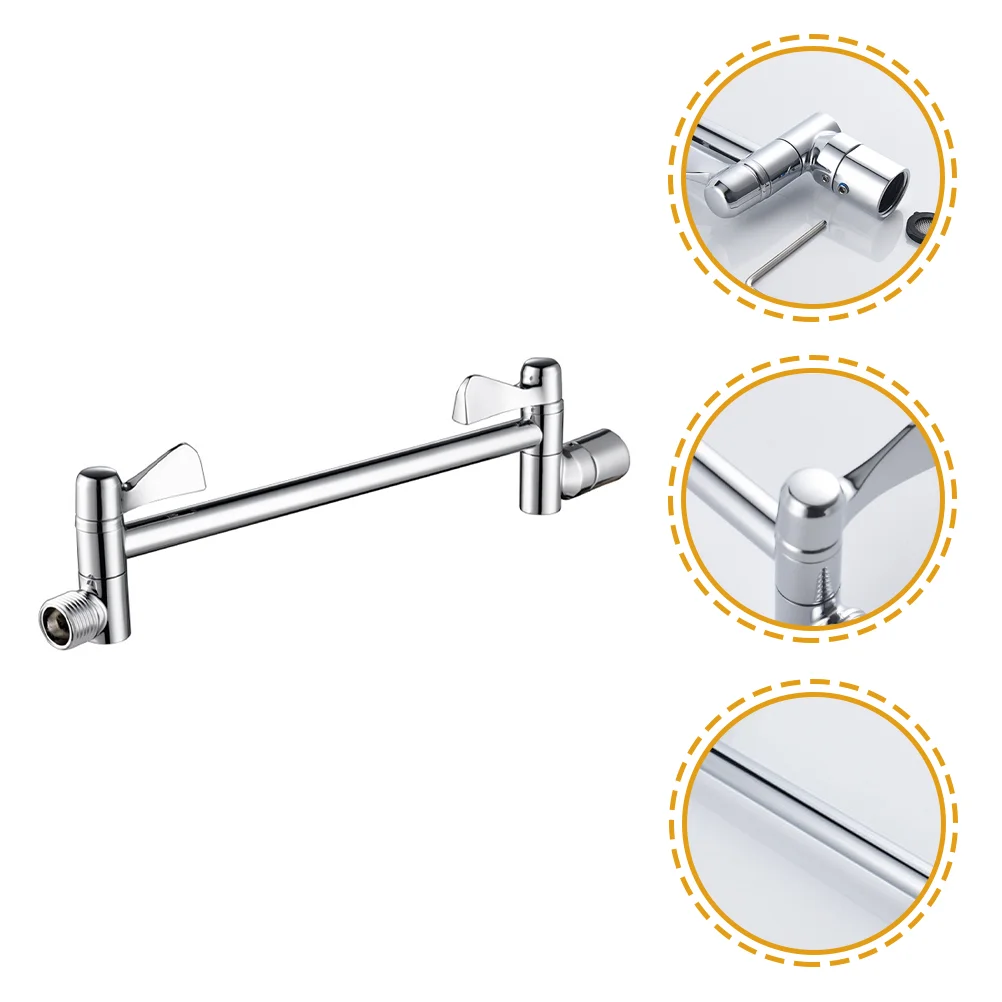 

1 комплект душевая ручка удлинитель для ванной Регулируемая душевая труба