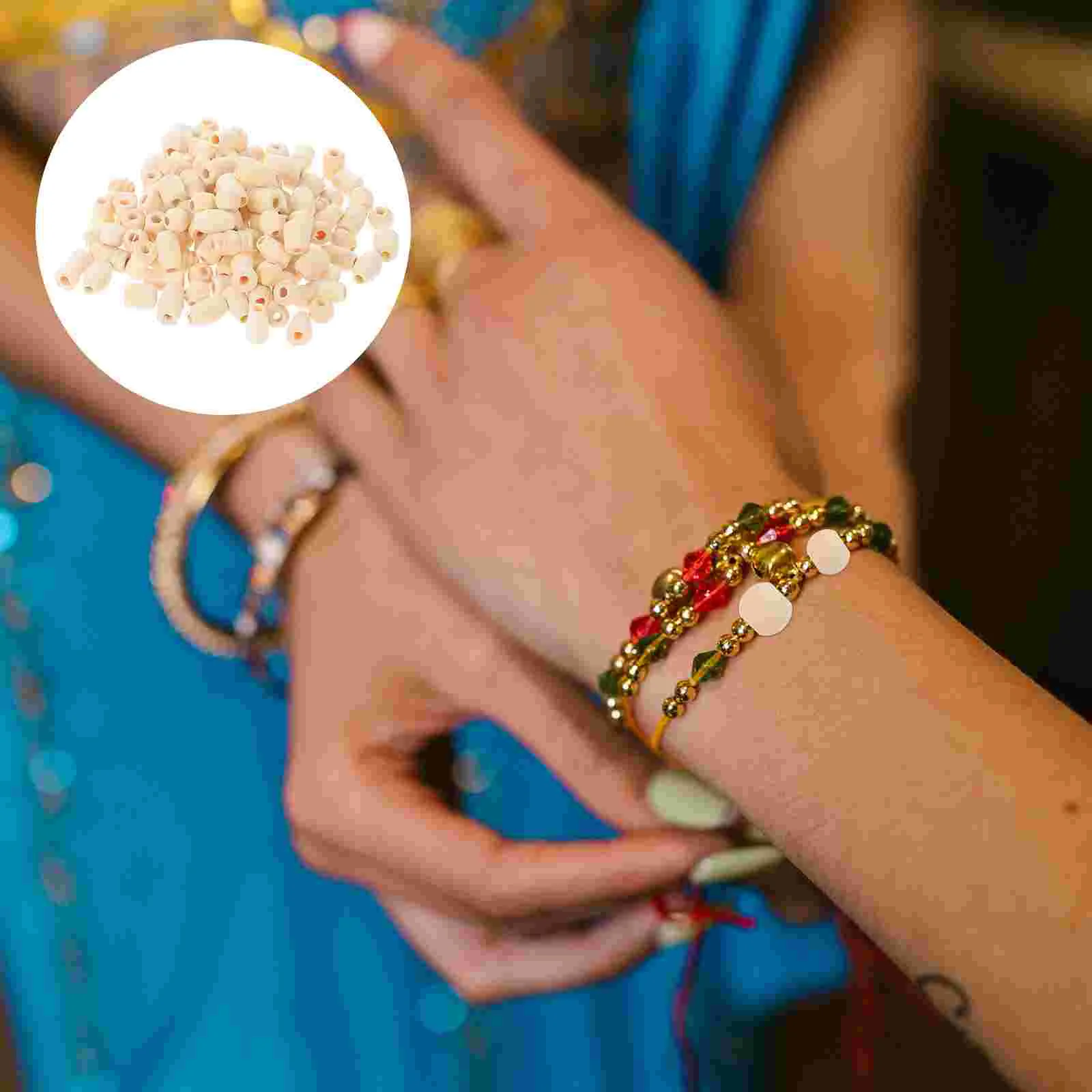 

300 шт., деревянные аксессуары для ювелирных изделий