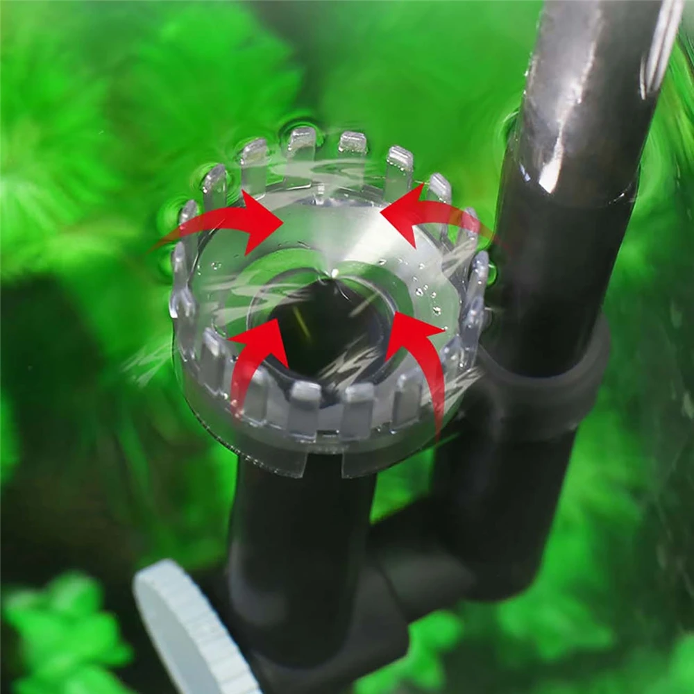 Фильтр для водопада в аквариуме с насосом настенного монтажа малого циркуляционного электрического 5W/7W, удаляющий масляную пленку.