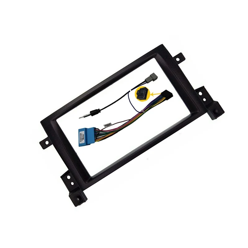 2Din стерео радио панель Рамка для Suzuki Grand Vitara 2005-2015 Автомобильный GPS DVD Авторадио