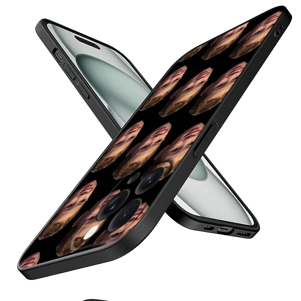 Meme Gavin Thomas Забавный детский чехол для телефона iPhone 12 11 14 15 13 16 Max Plus Pro черный мягкий