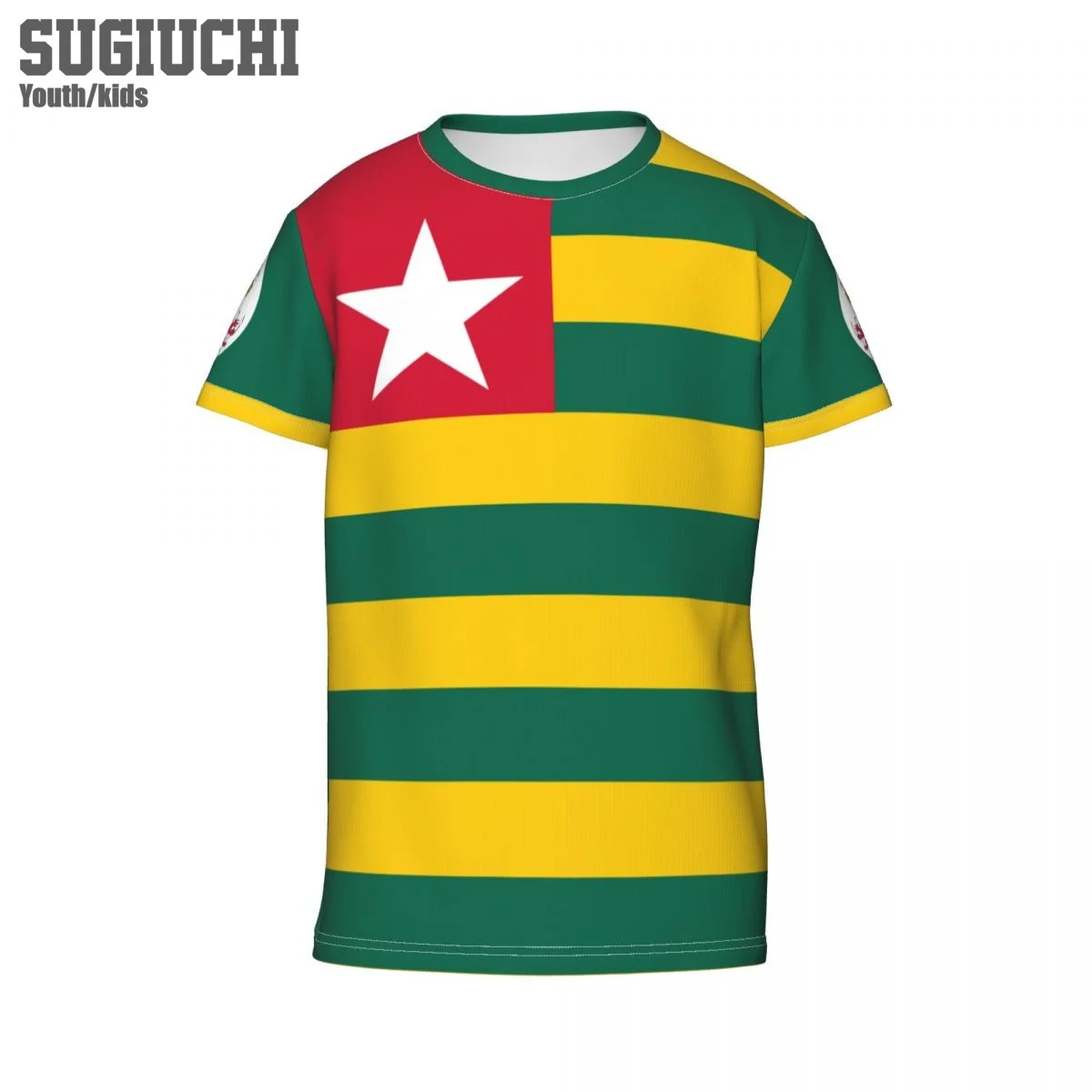 Пользовательское имя номер флаг Того эмблема 3D футболки для детей молодежные