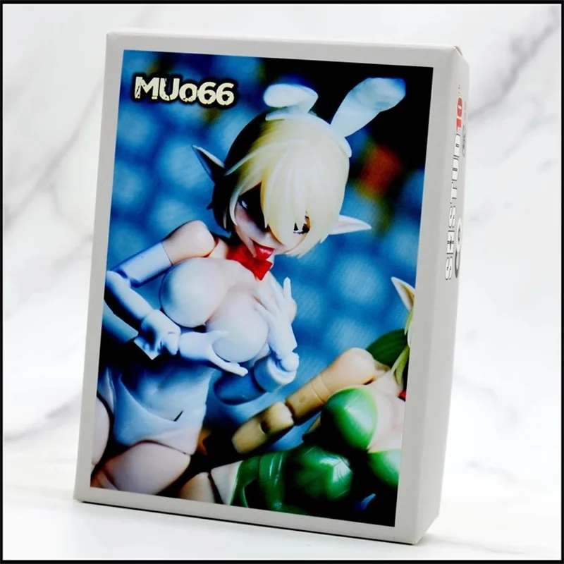 SH STUDIO MU066 1/12 солдатская машина устройство богини набор белых кроличьих ушей смола