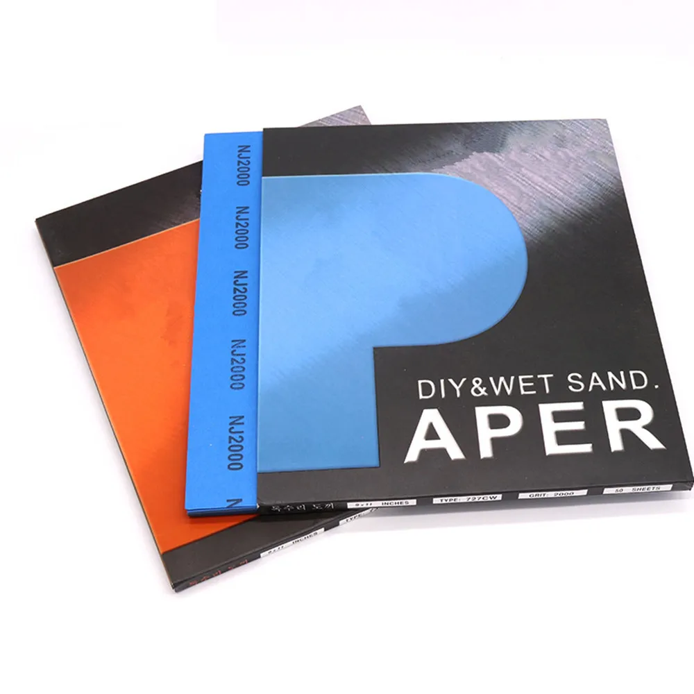 Наждачная бумага с зернистостью 80-10000 наждачная для влажной и сухой шлифовки