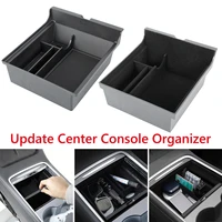 for tesla model 3 model y center console organizer tray fit armrest drawer storage box organizer storage inner box accessories
