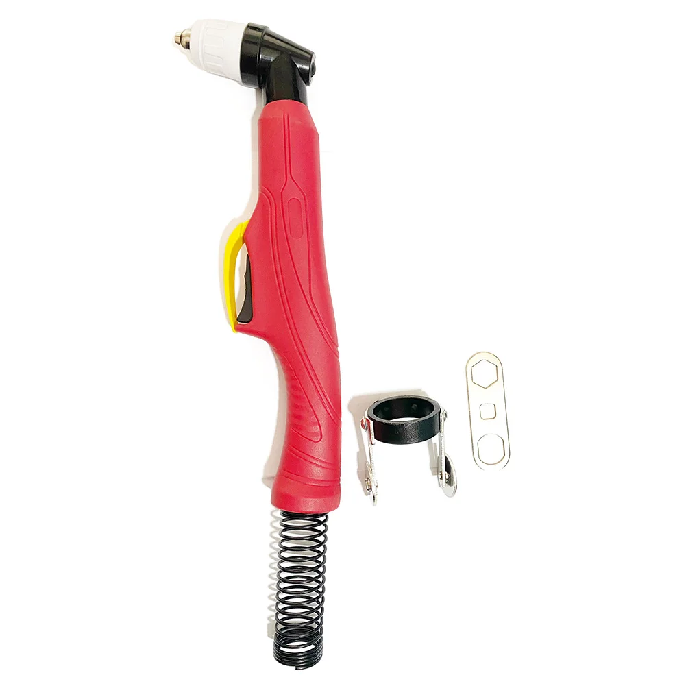 

80A Plasma Cutter Air Cooled Straight Plasma Cutting Torch Body Replacement Parts Plasma Cutting Torch Head Body Portable Kits