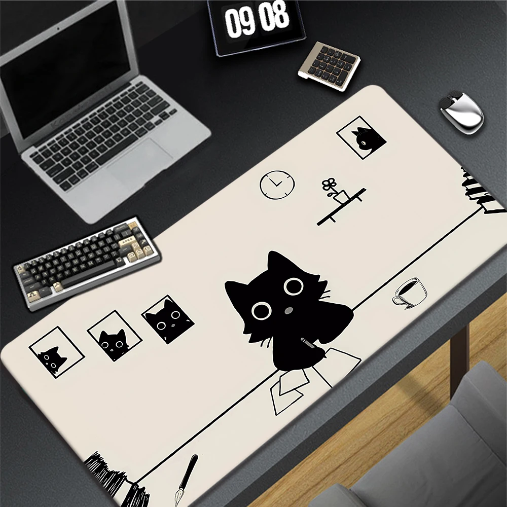 

Large Kawaii Mousepad Home Office Cute Anime Mousemat Mouse Mat Desk Pad XXL Mouse Pad Keyboard Mat Pc Tapis de Souris 100x50cm