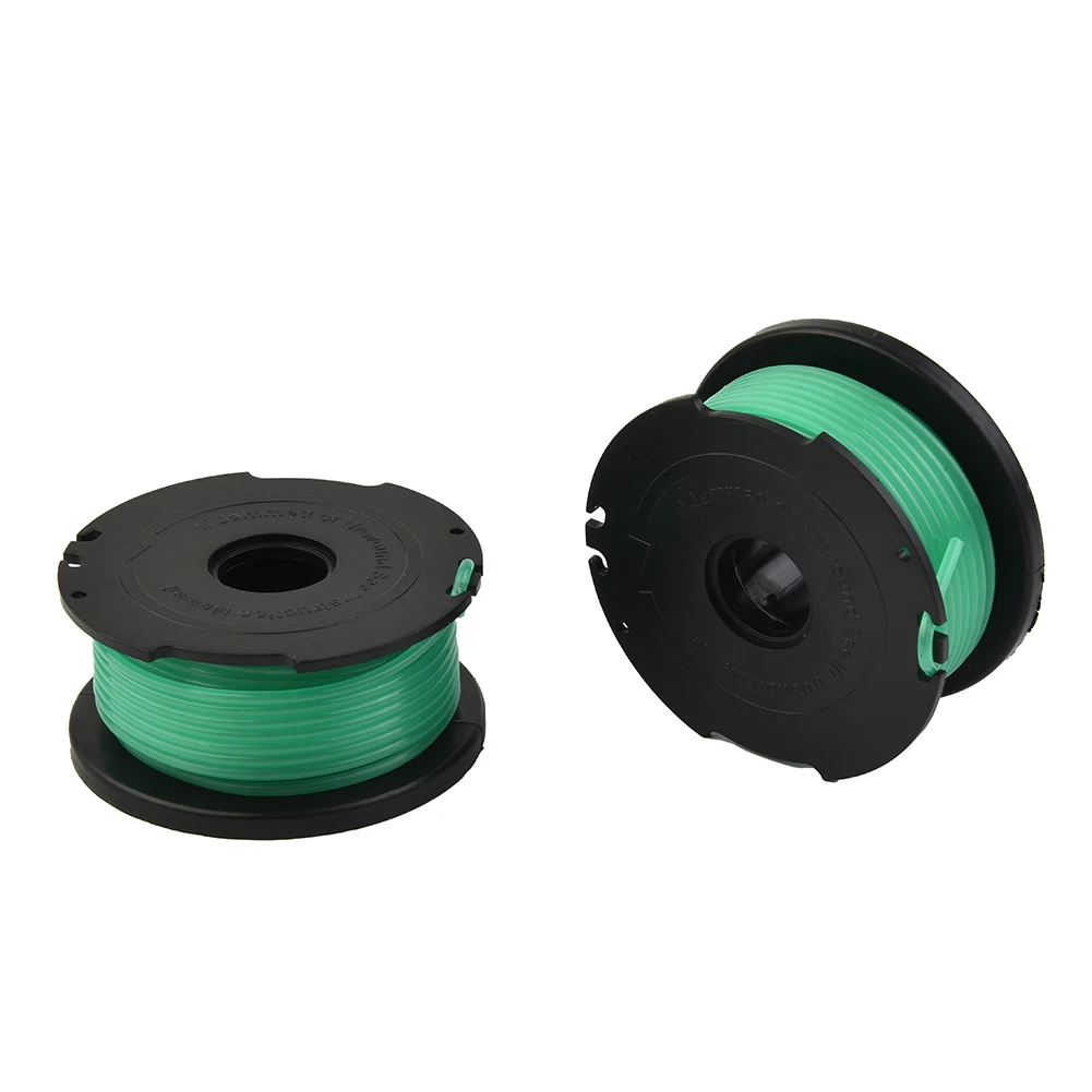 

3 Pcs Grass Trimmer Spool Line Set Garden Tools Accessories For Black & Decker GL7033 GL8033 GL9035 Strimmer A6482