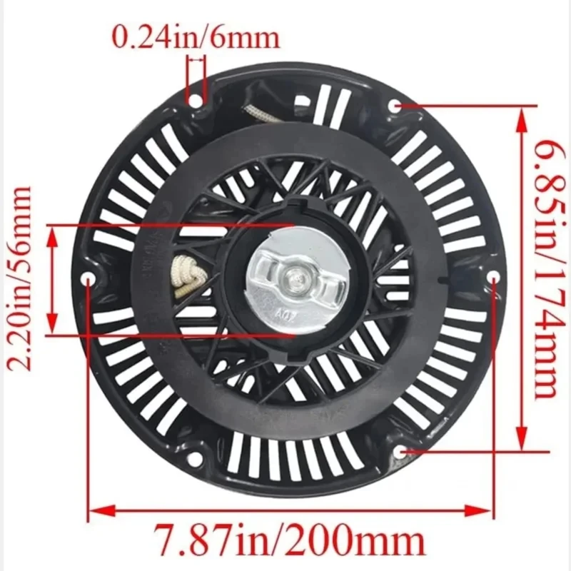 Фото Пусковой стартер для Briggs и Stratton 797747 CR2100 25T2 XR2100 25T3 13.5HP 420cc №2