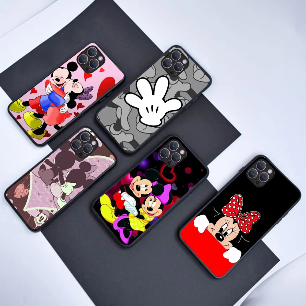 Черный чехол B-2 Minnie для OPPO A37 A36 A15 A54S A12S A57 A11K A54 A53 A15S A52 A55 A12 A58 A12E 5G