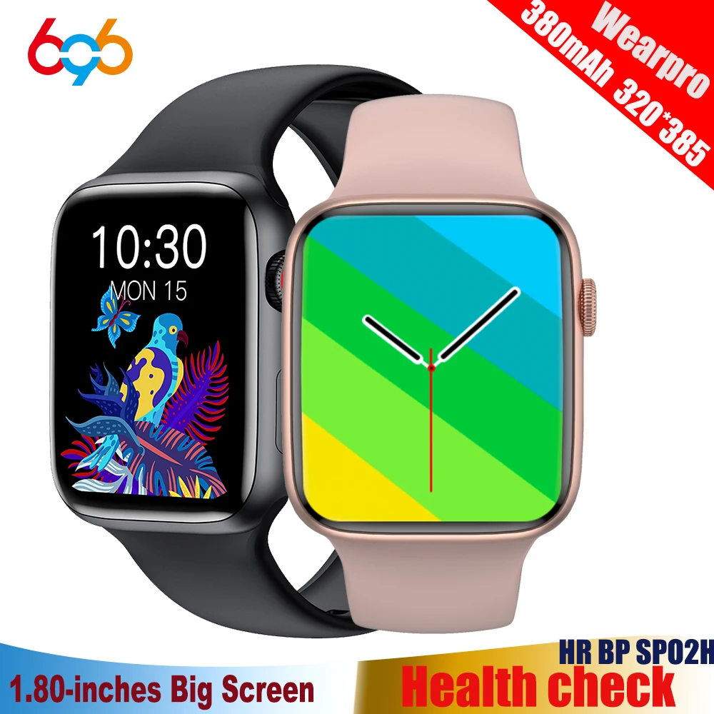 

BT Call Smart Watch Man IWO Series 7 NFC Function Ai Voice Assistant GPS Track Wireless Charger Smartwatch Woman For IOS Android