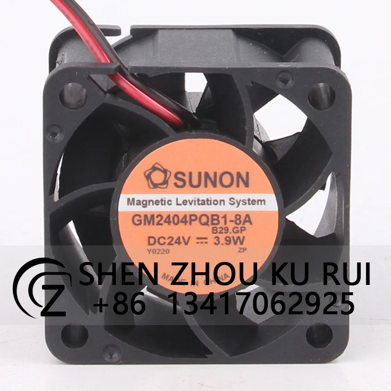 Чехол вентилятор для SUNON GM2404PQB1-8A 40*40*28 мм 24 В 3,9 Вт 4028 2-проводной бесшумный охлаждающий вентилятор