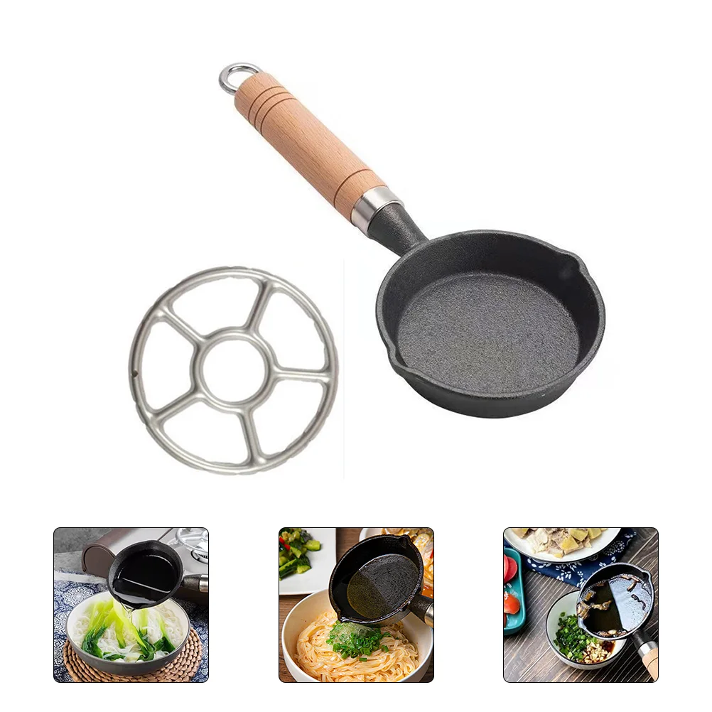 

1 Набор антипригарная сковорода для жарки яиц сковорода для подогрева масла сковорода с полкой кухонная сковорода для приготовления пищи