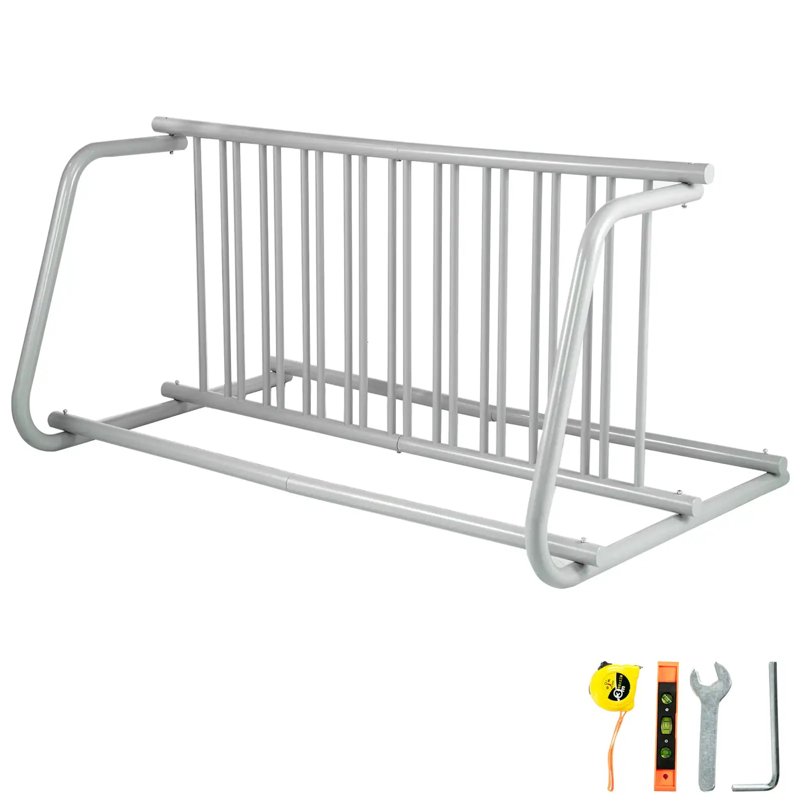 

Multi-Hold Floor Bike Rack - Dual-Sided Storage for Garages, Streets, and Yards