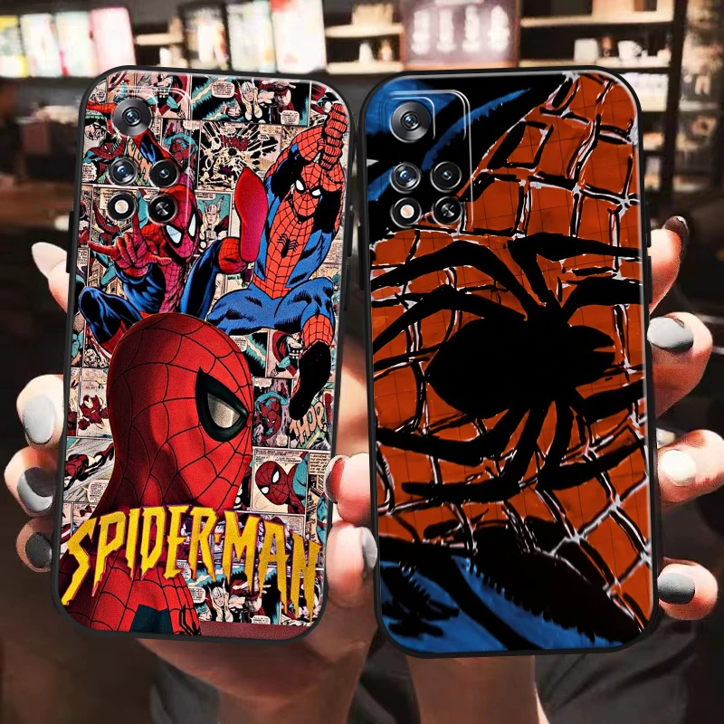 

Spiderman Venom Comics Phone Case For Xiaomi Redmi Note 11 11T 11S 10 10S 10T 9 9S Pro Redmi 10 9 9T 9A 9C Funda Coque Carcasa