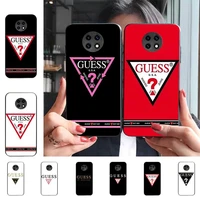 luxury brand design guess phone case for redmi 9 5 s2 k30pro silicone fundas for redmi 8 7 7a note 5 5a