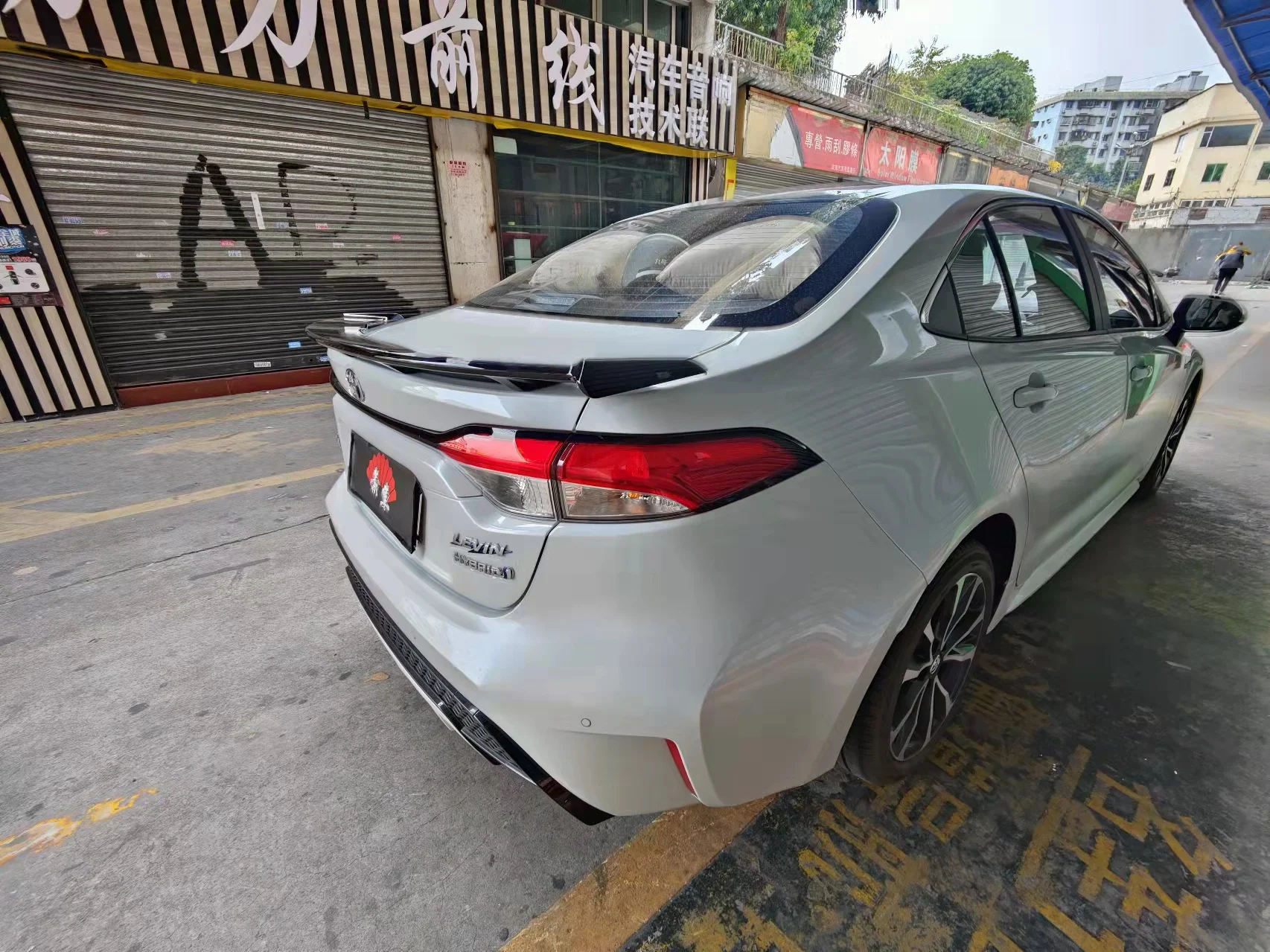 Фото Автомобильные Спойлеры speedfor Original Corolla xse / se / apex /le Wing Car Styling №5