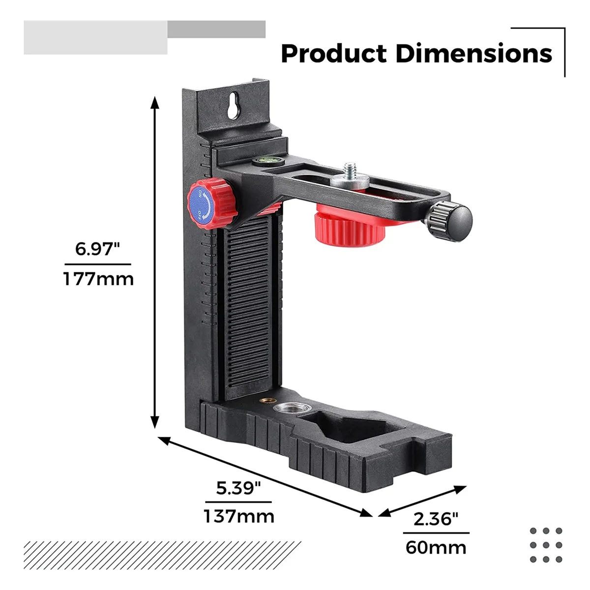 Магнитный кронштейн Lasing L-образный регулируемый адаптер для лазерного уровня с