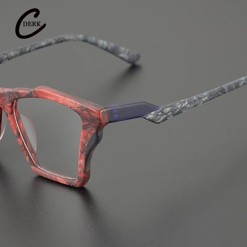 Очки с матовой текстурой в большой оправе мужские и женские модные ацетатные