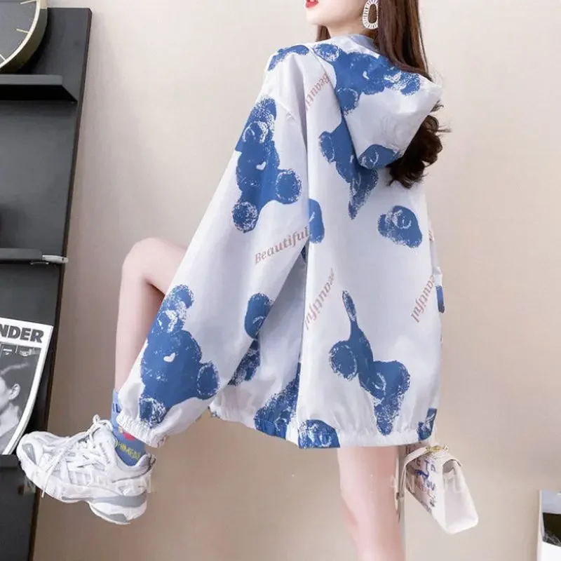 Женская летняя одежда 2024 новый стиль корейская версия солнцезащитная свободная