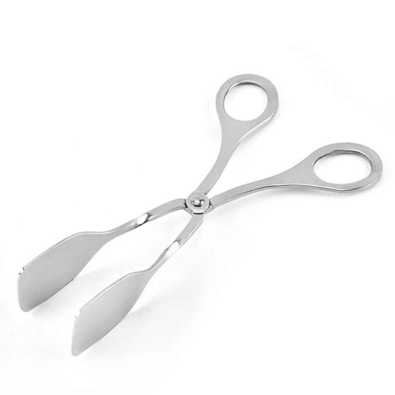 

Food Tongs, Stainless Steel Kitchen Tongs for Cooking, BBQ, Serving Scissor Tong